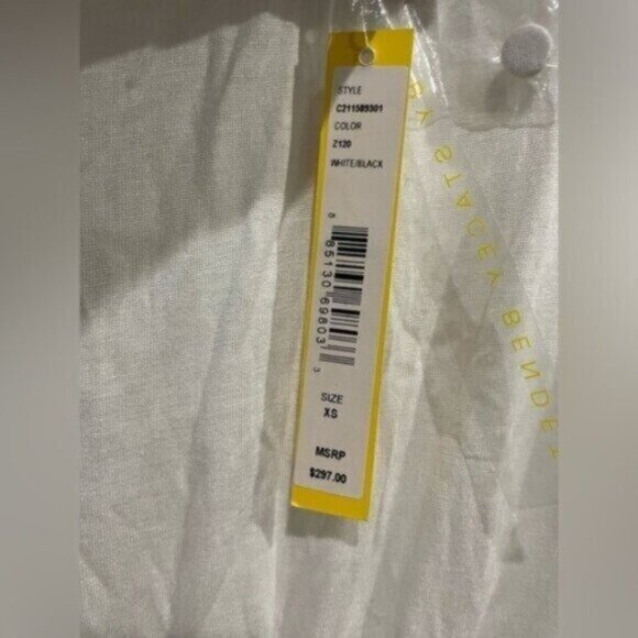 New Alice & Olivia Slit Feminine Maxi Dress Neutral Open Back Chic Party - Picture 8 of 13